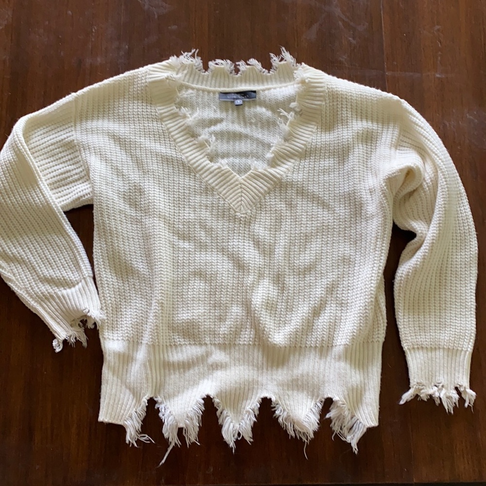 Distressed Vici Sweater